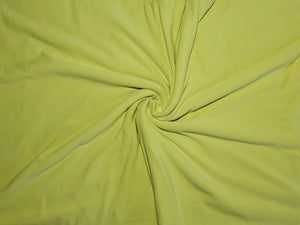 Sunny Lime Double Brushed Poly