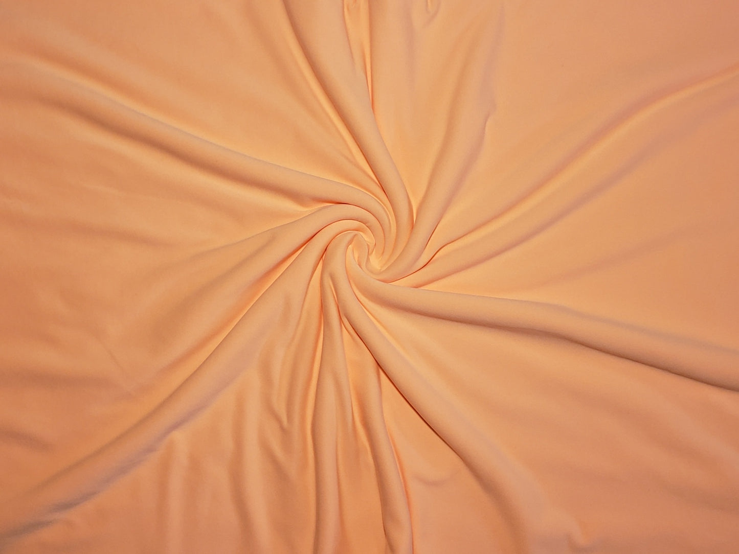 Pastel Orange Double Brushed Poly