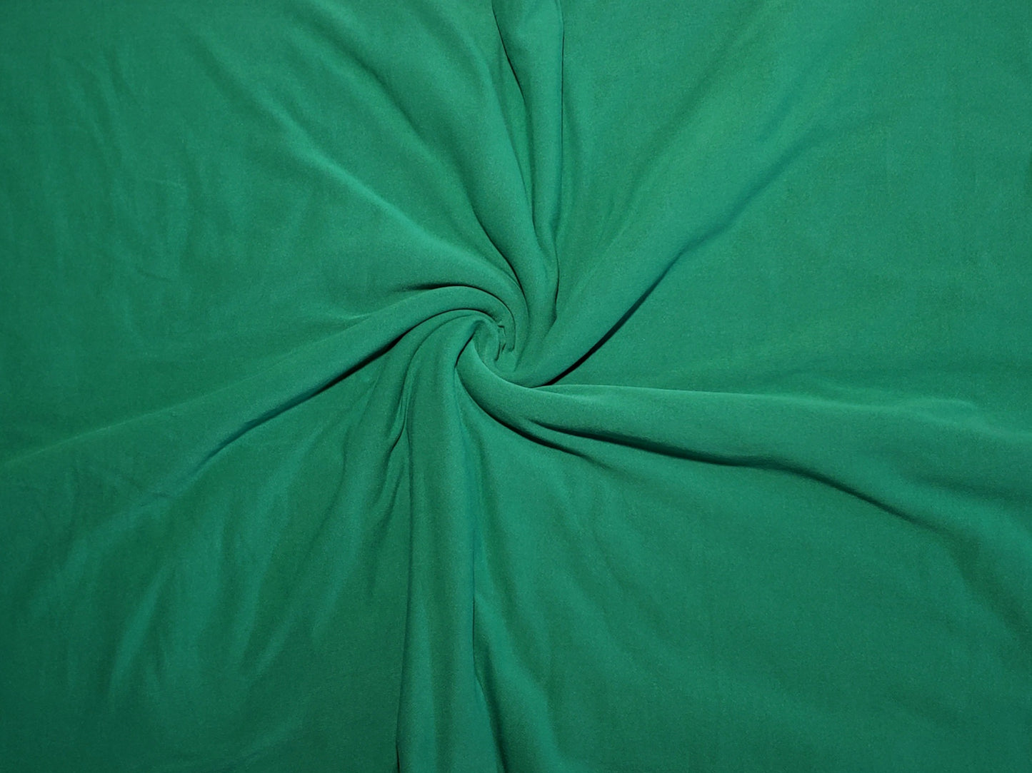 Green Double Brushed Poly