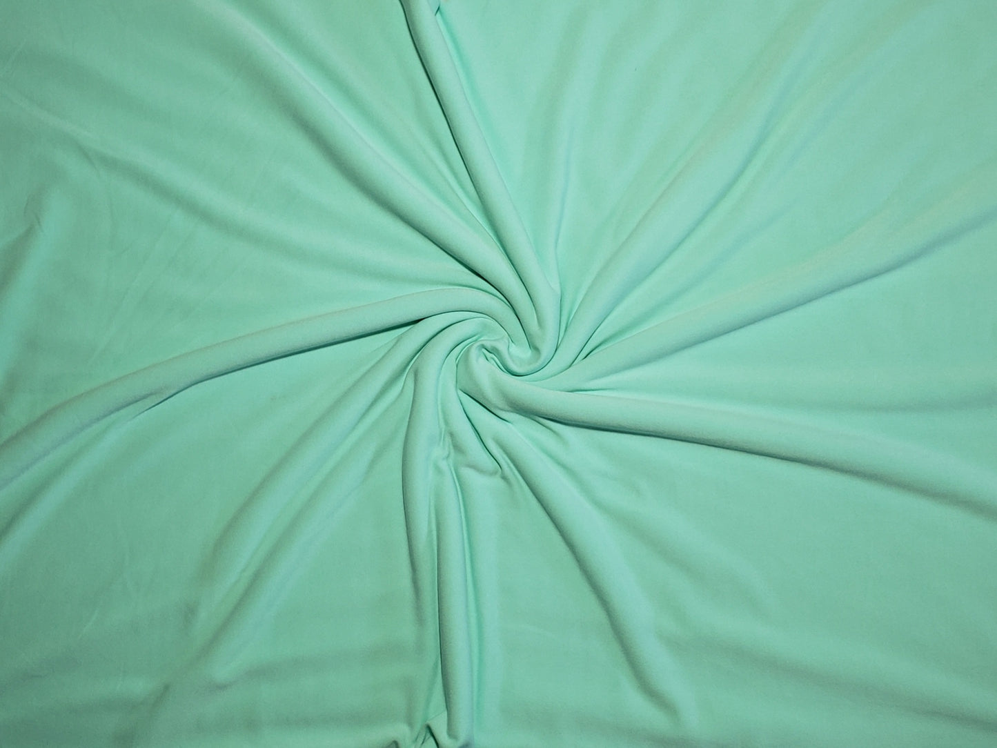 Mint Double Brushed Poly