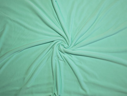 Mint Double Brushed Poly