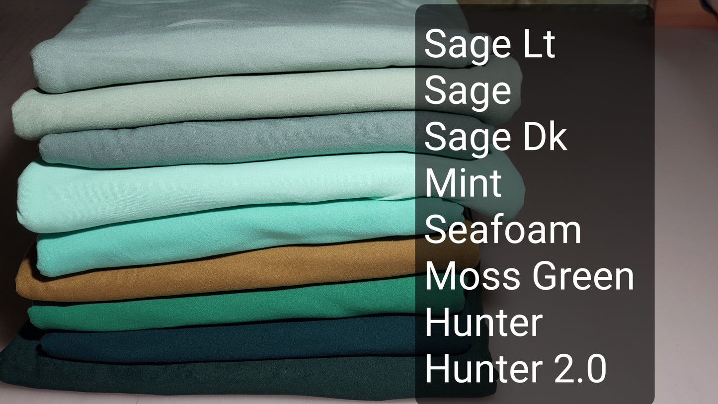 Sage Lt Double Brushed Poly