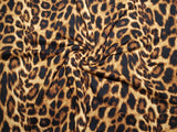 Animal Print Double Brushed Poly