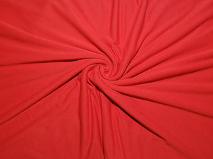 Red Bright 70" Wide Double Brushed Poly