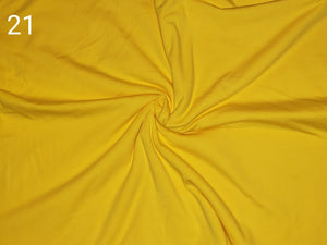 Yellow Cotton Lycra
