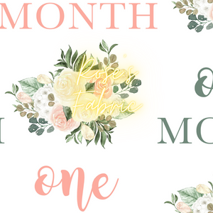 One Month Floral Seamless File