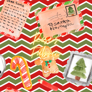Christmas Letter Santa Seamless File
