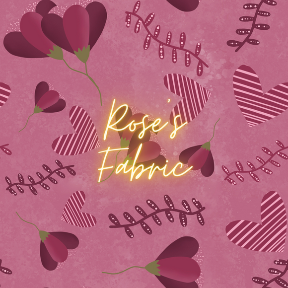Floral & Hearts Seamless File