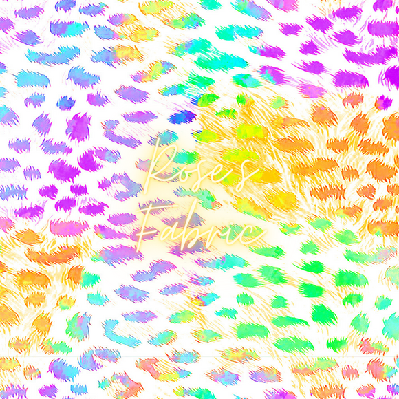 Colorful Cheetah Fur Seamless File