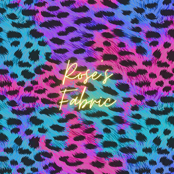 Colorful Cheetah Fur Seamless File