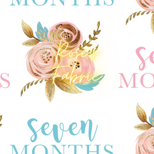 Seven Months Floral Seamless File