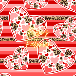 Stripe Hearts Seamless File