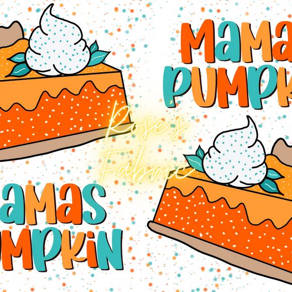 Mama's Pumpkin Pie Seamless File