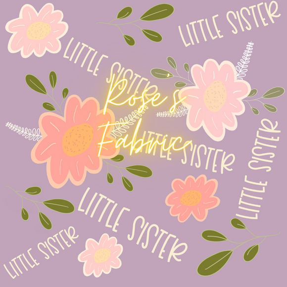 Little Sister Floral Seamless File