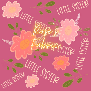 Little Sister Floral Seamless File