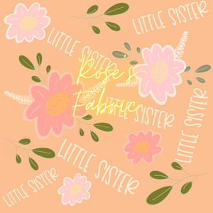 Little Sister Floral Seamless File