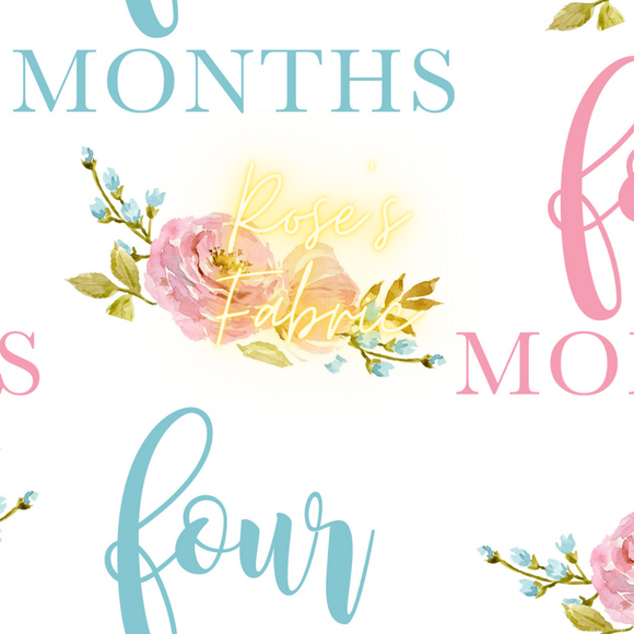 Four Months Floral Seamless File