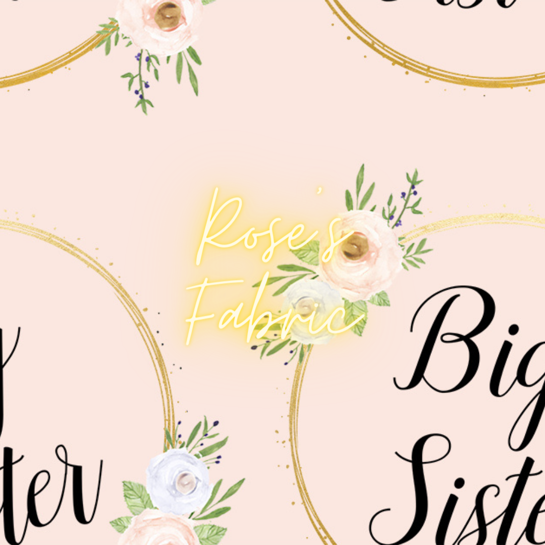 Big Sister Floral Seamless File