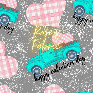 Valentine's Day Truck Seamless File
